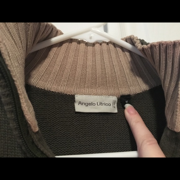 1/4 Zip pullover sweater - Picture 3 of 7